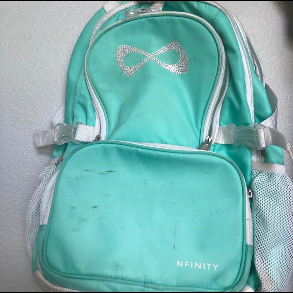 Nfinity teal princess backpack